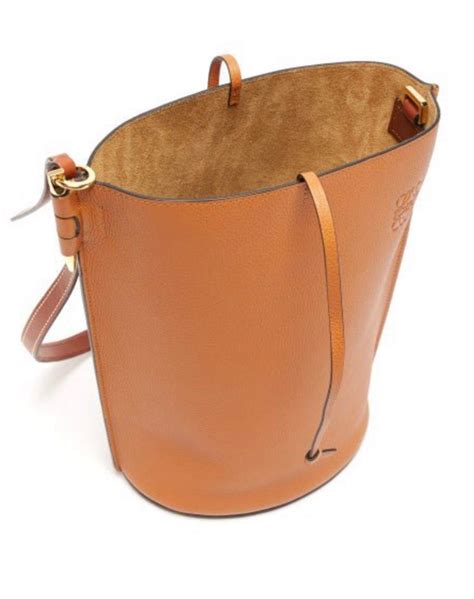bag similar to loewe gate leather bucket bagl
